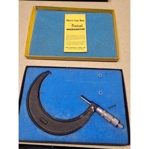 CENTRAL TOOL CO 52RL 4-5 inch Micrometer Spindle Lock and Friction Stop